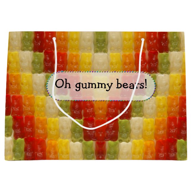 gummy bears - gift bag (Front)