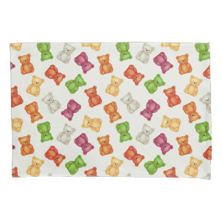 Gummy bears jelly gum candies kids nursery pillowcase