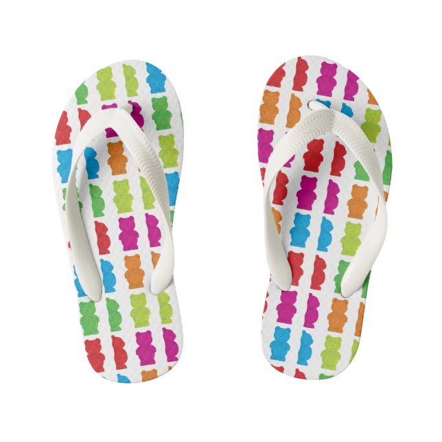 Gummy Bears Kid's Flip Flops (Footbed)