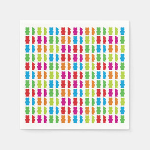 Gummy Bears paper napkin