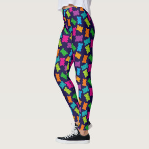 Gummy Bears Pattern Leggings