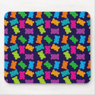Gummy Bears Pattern Mouse Mat