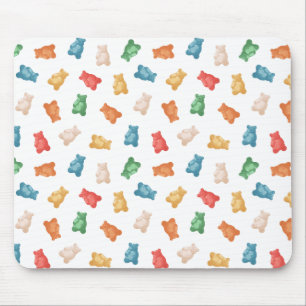 Gummy Bears Pattern Mouse Mat