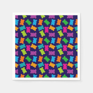 Gummy Bears Pattern Napkin