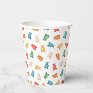 Gummy Bears Pattern Paper Cups