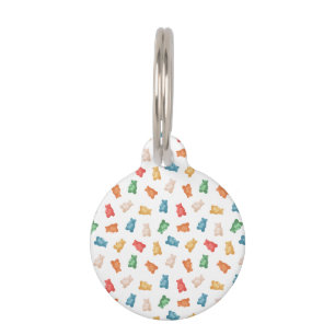 Gummy Bears Pattern Pet Tag