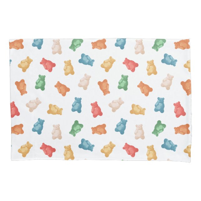 Gummy Bears Pattern Pillowcase (Front)