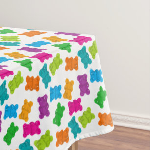 Gummy Bears Pattern Tablecloth