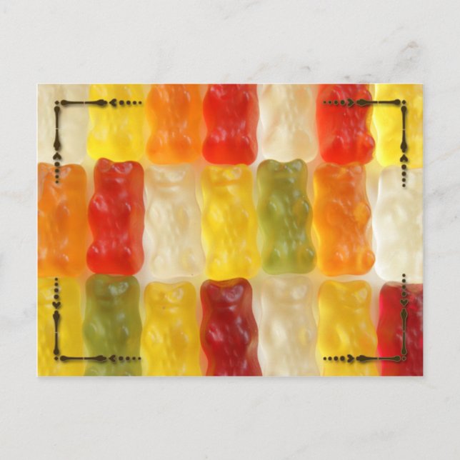 gummy bears postcard (Front)