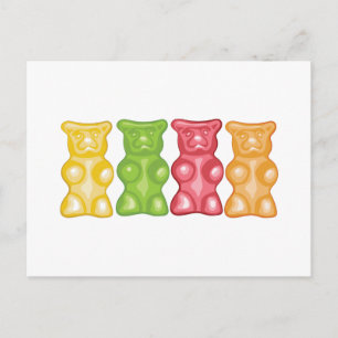 Gummy Bears Postcard