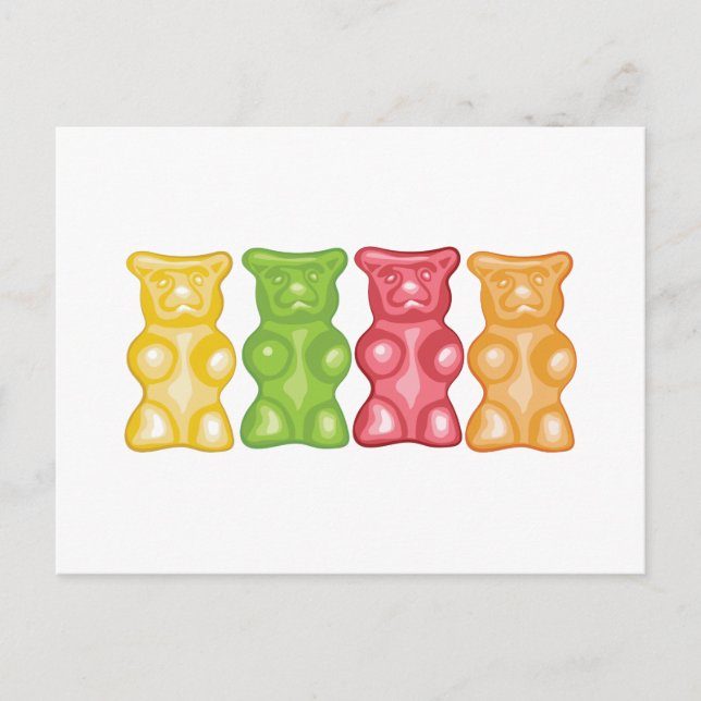 Gummy Bears Postcard (Front)