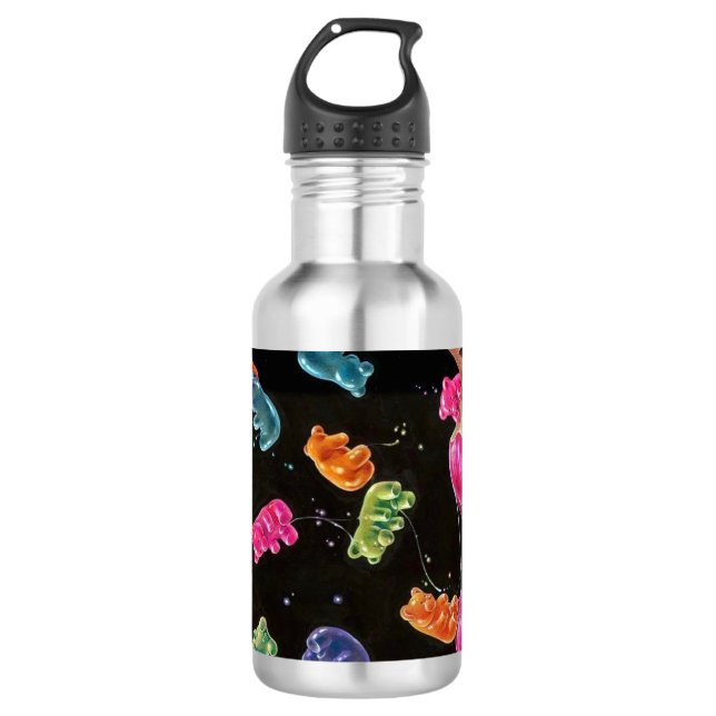 GUMMY BEARS STAINLESS STEEL WATER BOTTLE (Front)