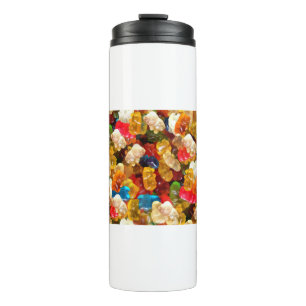 gummy bears thermal tumbler