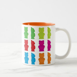 Gummy Bears Two-Tone Coffee Mug