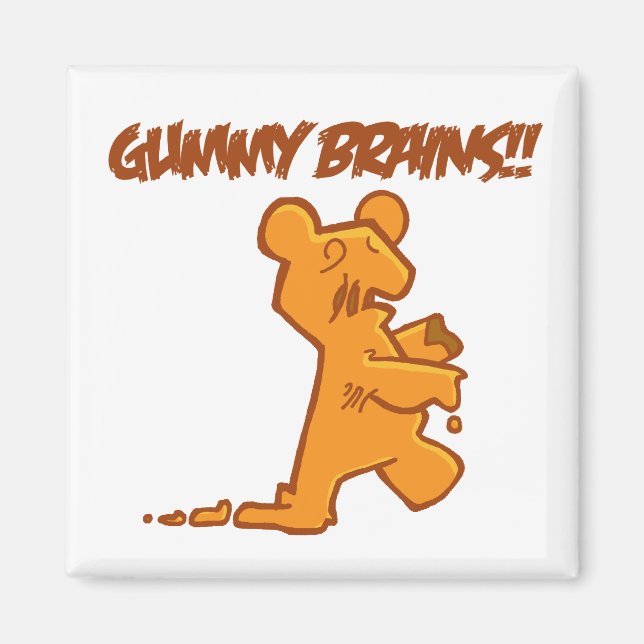 Gummy Brains Magnet (Front)