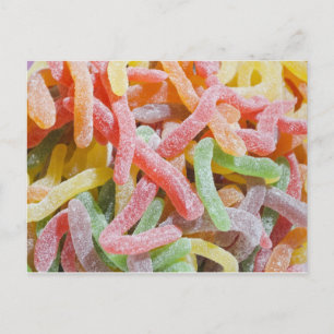 Gummy Candy Postcard