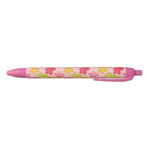 Gummy Horse Tropical Fruit Pink Black Ink Pen