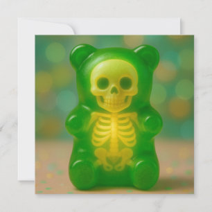 Gummy Skeleton Bear Magnet
