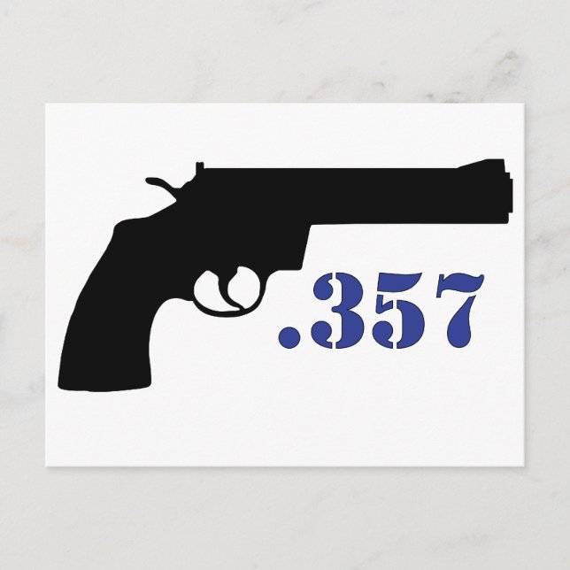 **GUN .357** POSTCARD (Front)