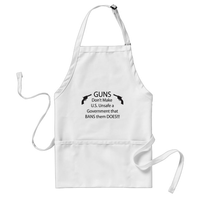 Gun Ban Standard Apron (Front)