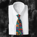 Gun Colourful Shooting Shooter Pattern Tie<br><div class="desc">This design may be personalised in the area provided by changing the photo and/or text. Or it can be customised by choosing the click to customise further option and delete or change the colour of the background, add text, change the text colour or style, or delete the text for an...</div>