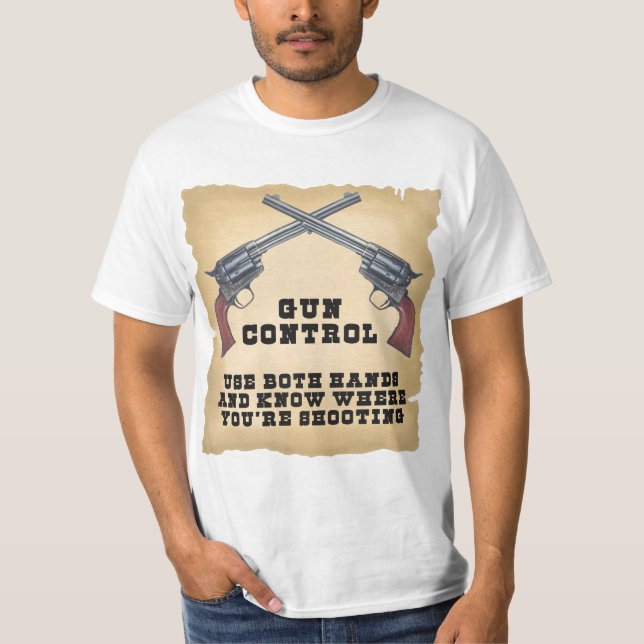 GUN CONTOL T-SHIRT (Front)