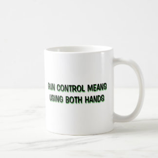GUN CONTROL COFFEE MUG