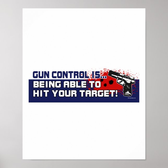 Gun-Control - Customised Poster (Front)
