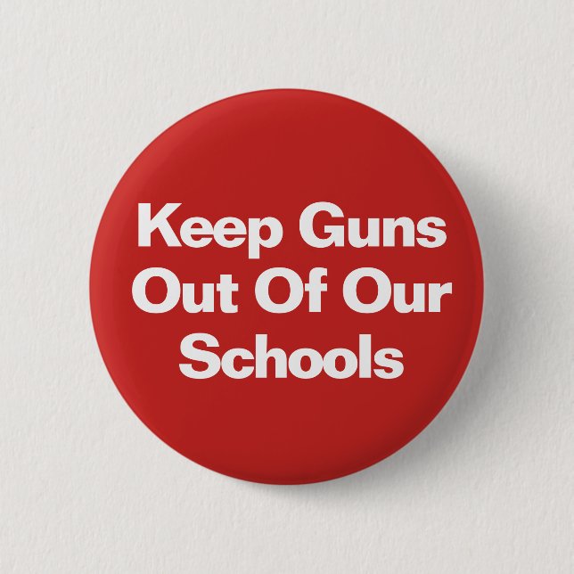 Gun Control NOW 6 Cm Round Badge (Front)