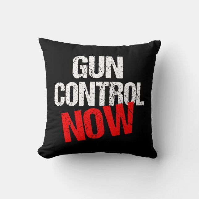 Gun Control Now Cushion (Front)