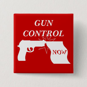 Gun Control Now Pin Button