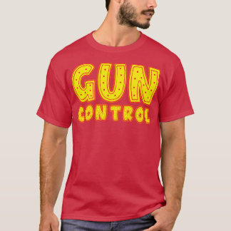 Gun Control Typography T-Shirt