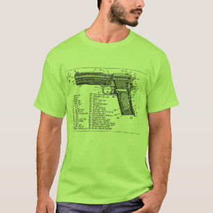 Gun Diagram T-Shirt
