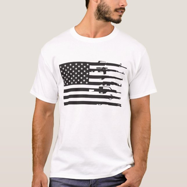 Gun Flag T-Shirt (Front)