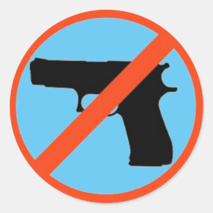 GUN-FREE ZONE STICKERS