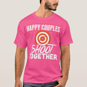 Gun Happy Couples Shoot Together Second Amendment T-Shirt