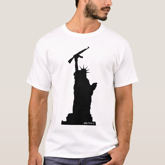 Gun Liberty T-Shirt (Front)
