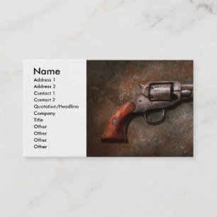 Gun - Police - Dance for me Business Card