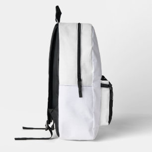 gun printed backpack