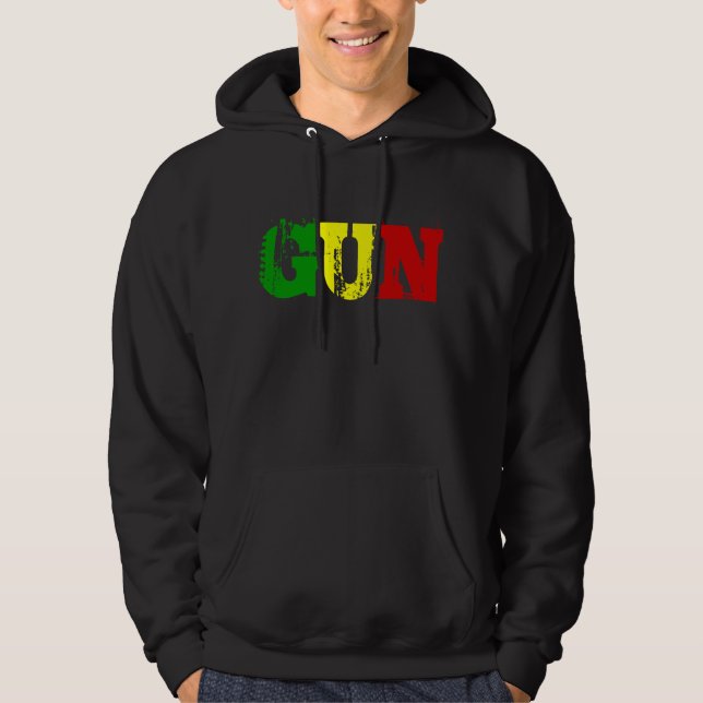 GUN RASTA HOODIE (Front)