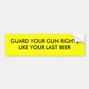 Gun Rights Bumper Sticker