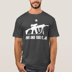Gun Rights Supporter Ar15 Come And Take It Joe 2a  T-Shirt