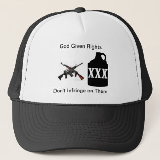 Gun rights trucker hat