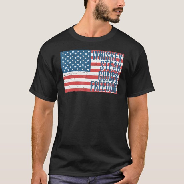 Gun Roses Gun Rack Gun Impacts Gunpowder Gun Case  T-Shirt (Front)