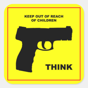 Gun Safety Stickers