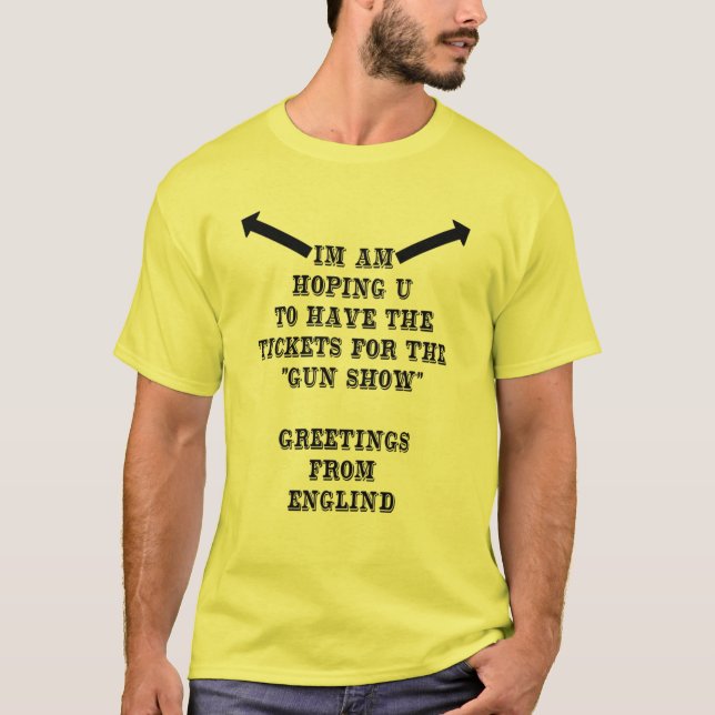 GUN SHOW T-Shirt (Front)