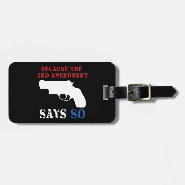 Gun Tag (Front Horizontal)