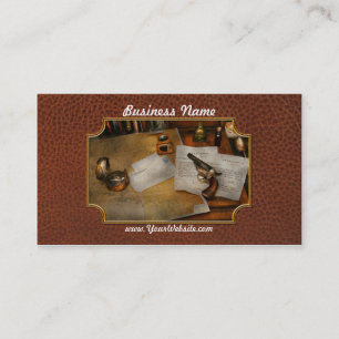 Gun - The adventure of military life Business Card