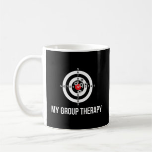 Gun Therapy Shooting Range Coffee Mug