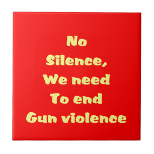 Gun violence tile